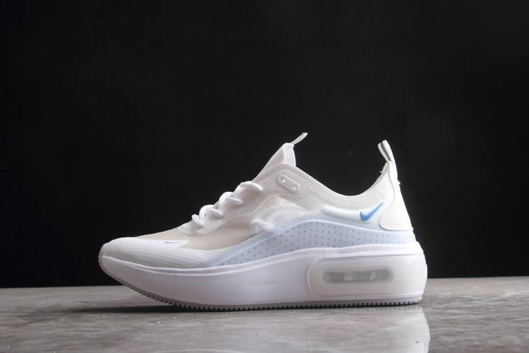 2020 Nike Air Max DIA White Silver For Women